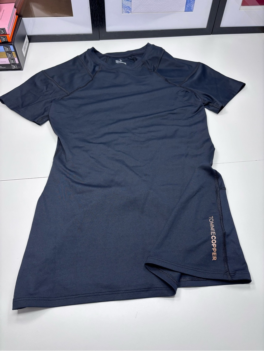 Tommie Copper Women's Short Sleeve Performance Tee — Black  NWOT Size M